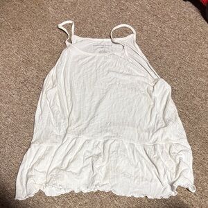 American Eagle Outfitters White Tank Top